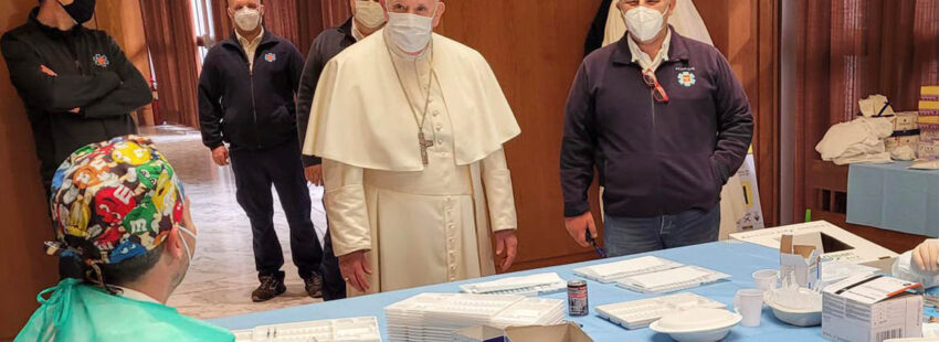 Papa Francisco: “Vacunarse es un acto de amor”