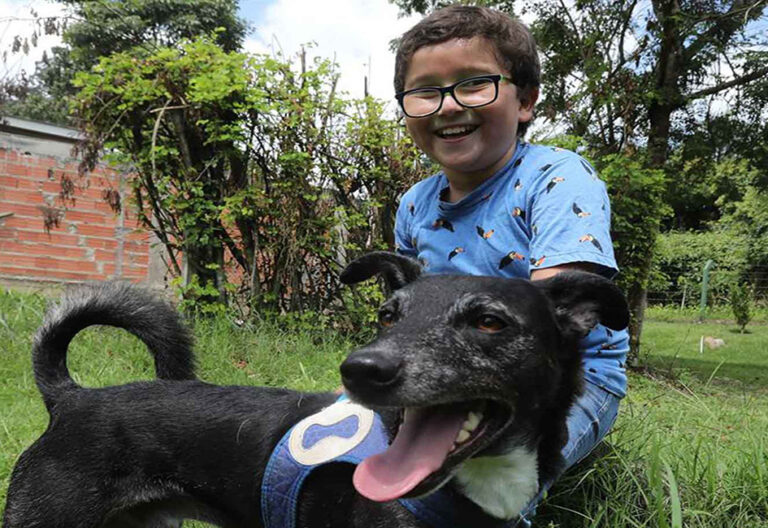 Francisco, el niño activista más joven de Colombia