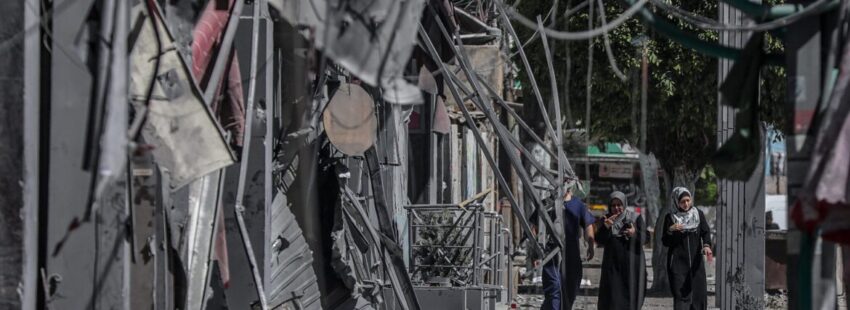 Israel bombardea Gaza mientras el patriarcado de Jerusalén está de visita pastoral