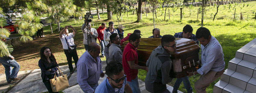 llevan a candidato asesinado
