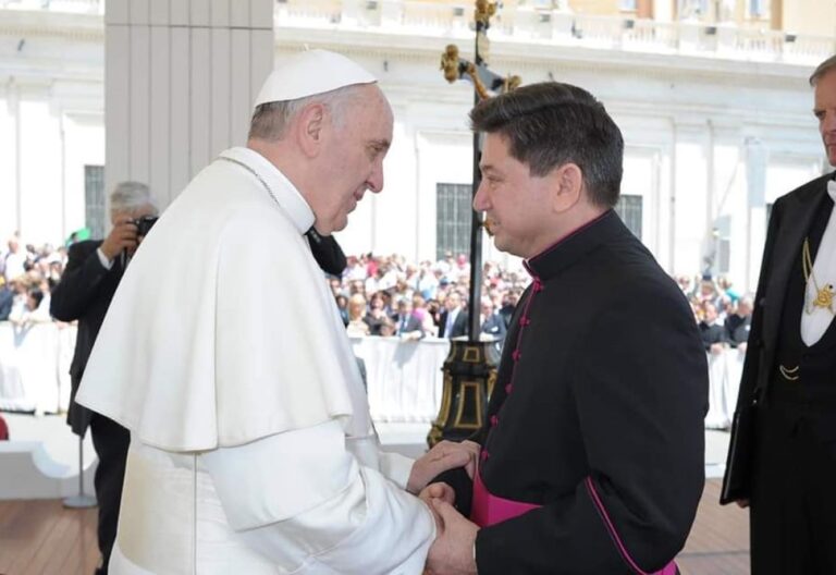 Fermín Sosa y el Papa