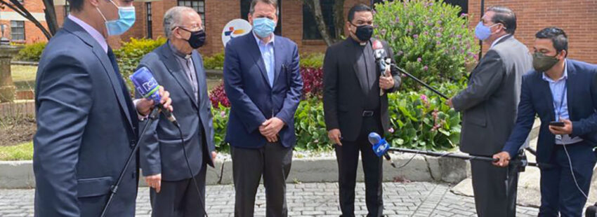 Héctor Fabio Henao recibe a representante de la ONU en Bogotá