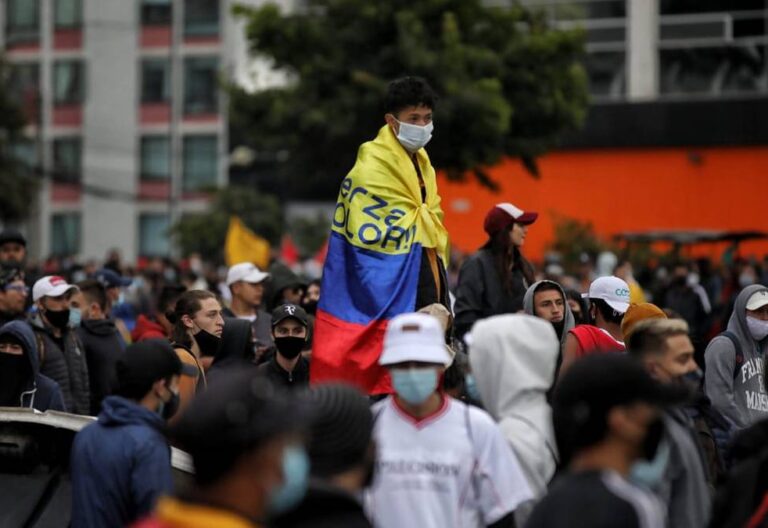 10 dias de protestas en Colombia