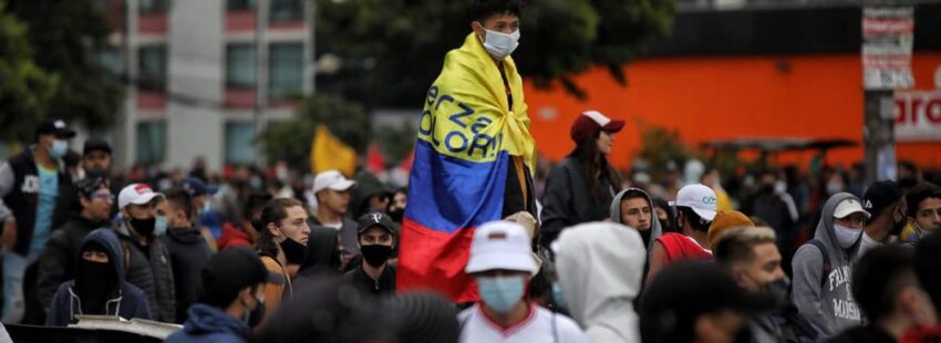 10 dias de protestas en Colombia