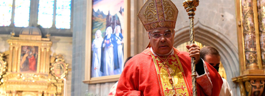 Marcello Semeraro en la beatificación de las mártires de Astorga