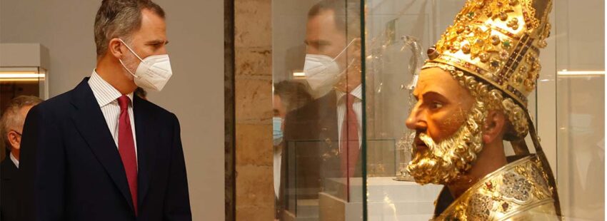 Felipe VI inaugura ‘Lux’, la última edición de Las Edades del Hombre