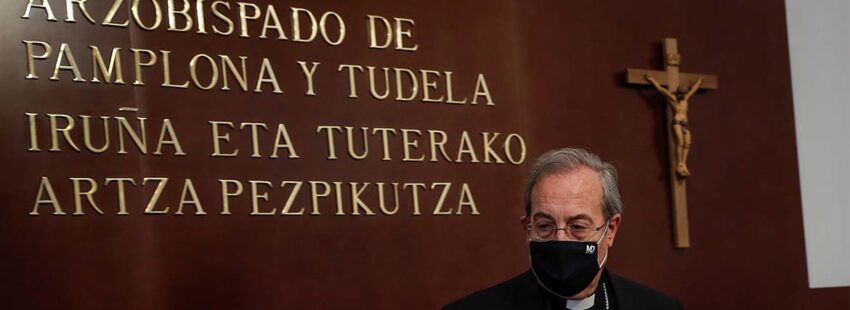 El arzobispo de Pamplona pide públicamente perdón por los abusos en un colegio de Estella