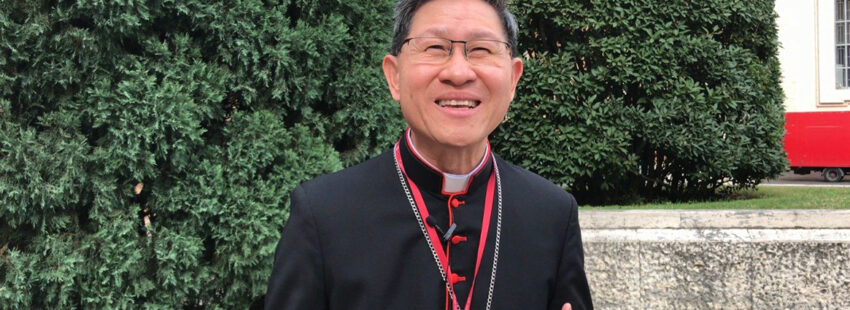 El cardenal Tagle participa de evento con red Clamor