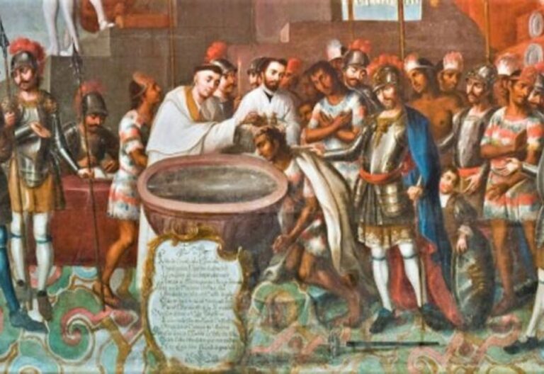 Bautizo de Ixtlixochitl