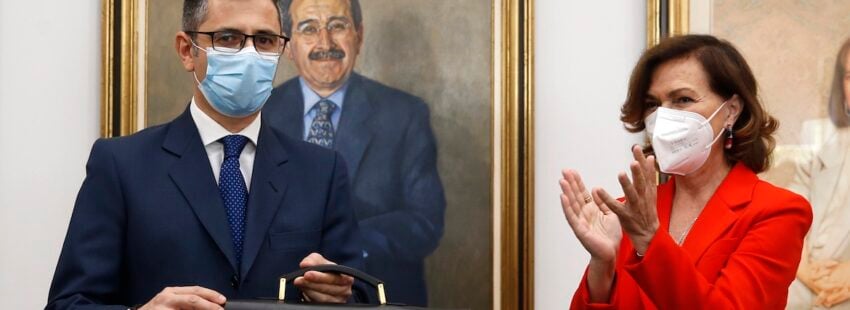 Félix Bolaños toma posesión