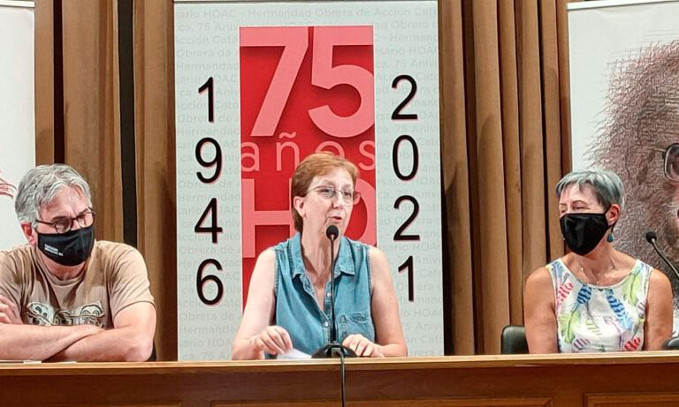 Maru Megina, presidenta de la HOAC