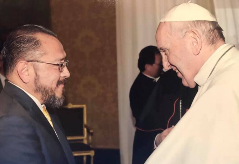 Rodrigo Guerra y el Papa