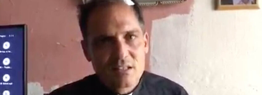 Liberado el sacerdote detenido y agredido con un bate en las protestas de Cuba: “Que tengamos