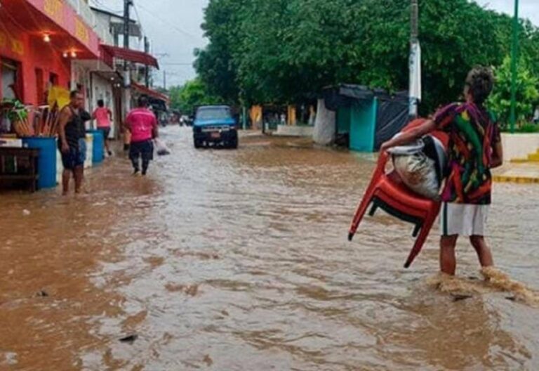 Fuertes lluvias han arrasado en Colombia y en Venezuela