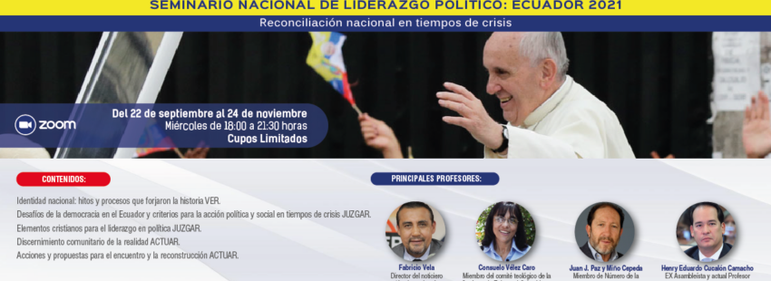 Seminario de Líderes políticos para Ecuador