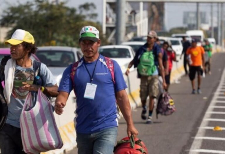 caravana migrante en Jalisco