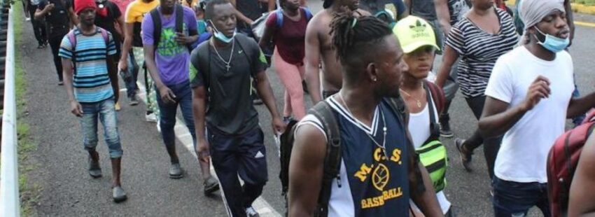 haitianos en México