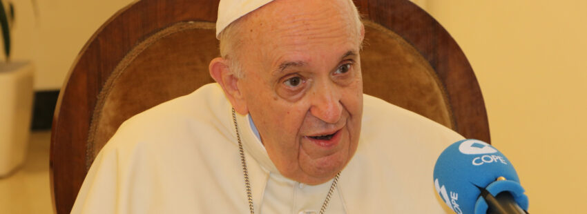 El papa Francisco en entrevista con COPE