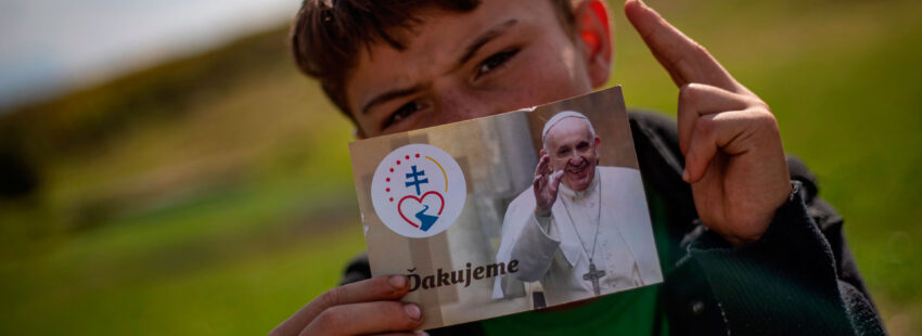El papa Farancisco, en Luník IX el gueto gitano más grande de Eslovaquia