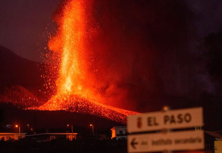 Erupción volcán La Palma