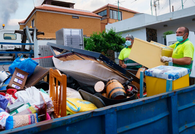 Volcán La Palma erupción