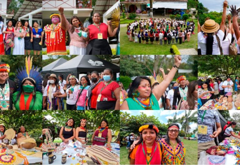Mujeres de la cuenca amazónica se reunieron del 8 al 12 de octubre en Colombia