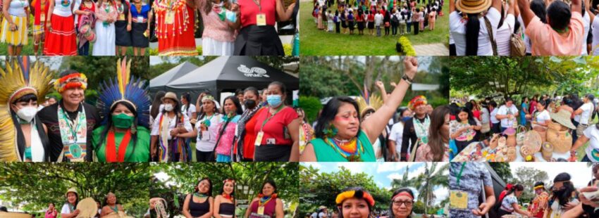 Mujeres de la cuenca amazónica se reunieron del 8 al 12 de octubre en Colombia
