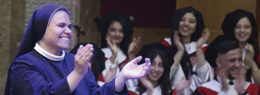 Nabila Saleh, religiosa en Gaza