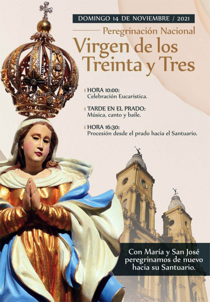 Afiche Virgen 2021 Peregrinacion 