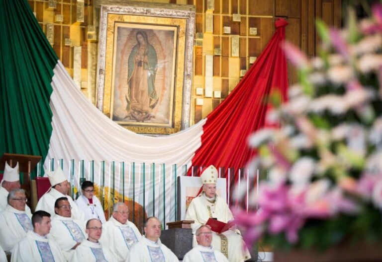 Carlos Aguiar en Basílica de Guadalupe