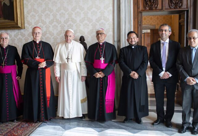 La directiva del Celam se reúne con el Papa Francisco