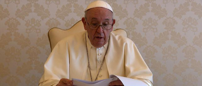 El Papa ante los empresarios argentinos: “No se puede vivir de subsidios”