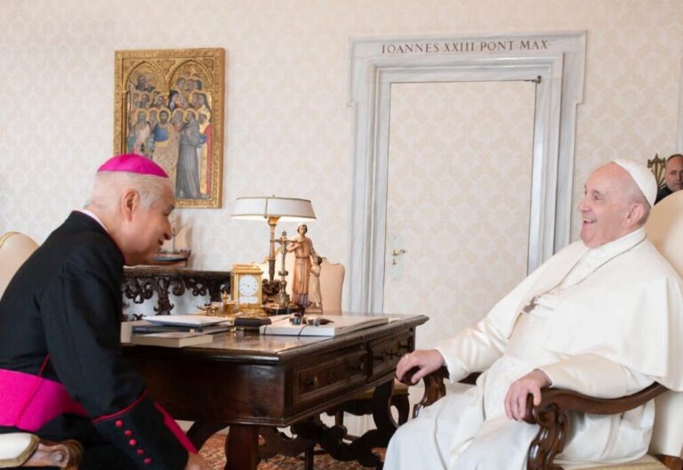 Rogelio Cabrera y el Papa
