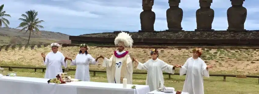 Chile: misa por la celebración del Día de la Familia en Rapa Nui