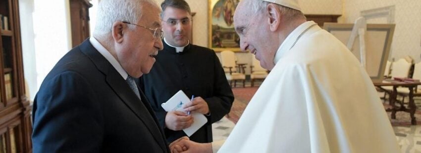 El Papa y Mahmoud Abás, en sintonía por la paz en Palestina