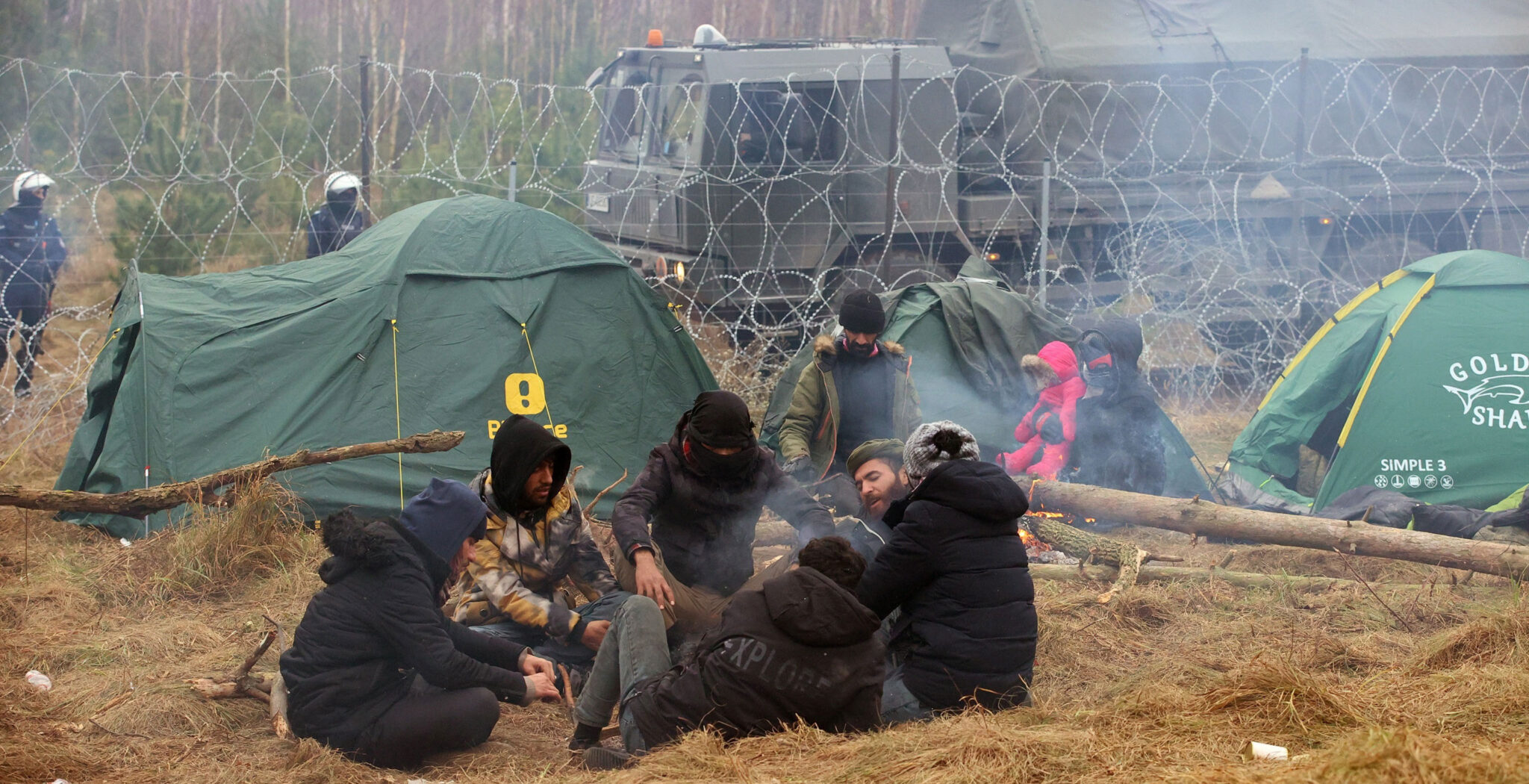 Bielorrusia y Polonia frontera