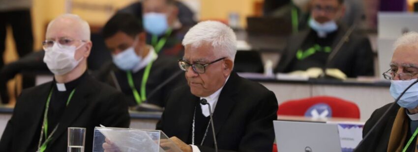 Miguel Cabrejos en la Asamblea Eclesial