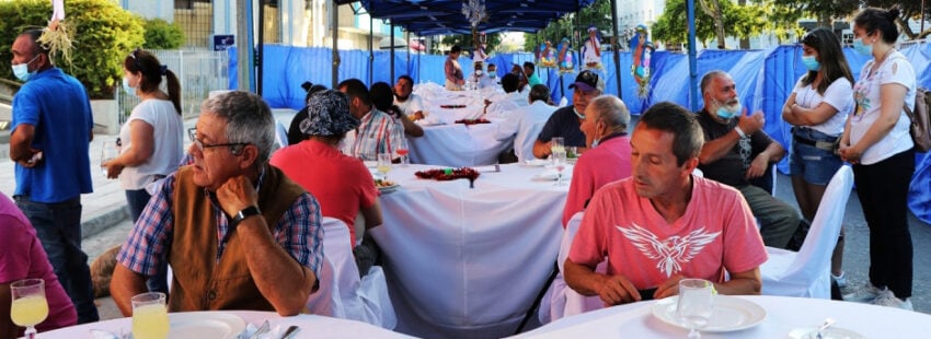 Chile: la Catedral de Chillán convertida en comedor solidario