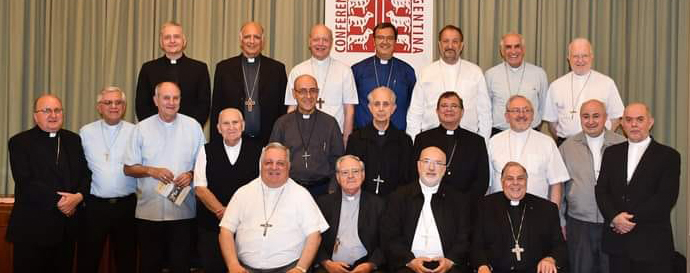 Última reunión del año de los obispos argentinos