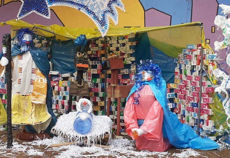 El belén más Laudato si’ está en Zaragoza