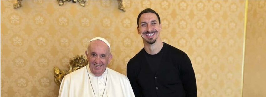 Ibrahimovic, el ‘nuevo amigo’ del Papa