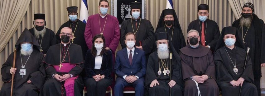 El presidente israelí afirma que los cristianos “son un regalo” para el país