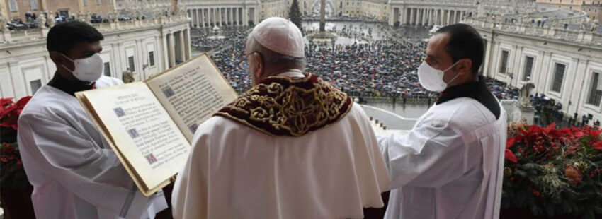 Francisco reclama en la bendición Urbi et Orbi que se “encuentren las soluciones más adecuadas