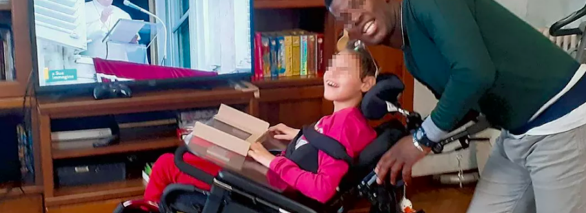 La llamada de agradecimiento del Papa a una familia de acogida con dos niños discapacitados