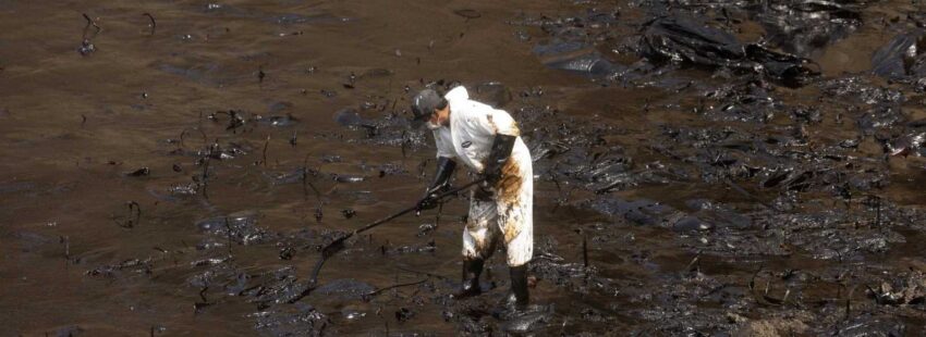 Un derrame petrolero en Perú ha dejado grandes impactos ecológicos