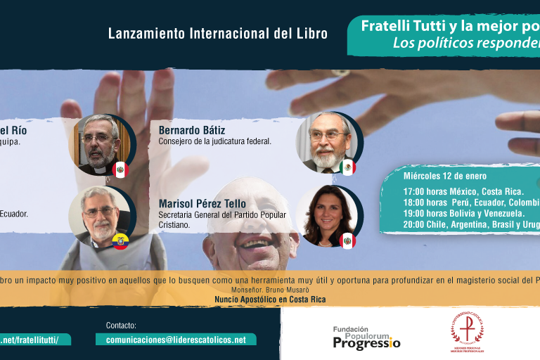 Líderes católicos latinoamericanos abren 2022 con el libro ‘Fratelli tutti y la mejor