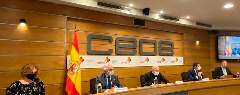 CEOE Carlos Osoro, cardenal arzobispo de Madrid