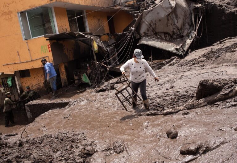 La Iglesia ecuatoriana sale al encuentro de los afectados por el aluvión