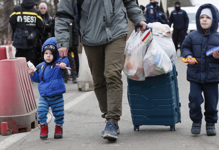 Refugiados ucranianos en Rumanía