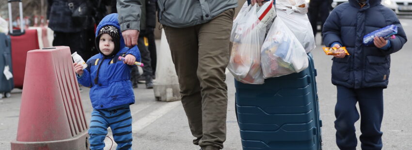 Refugiados ucranianos en Rumanía